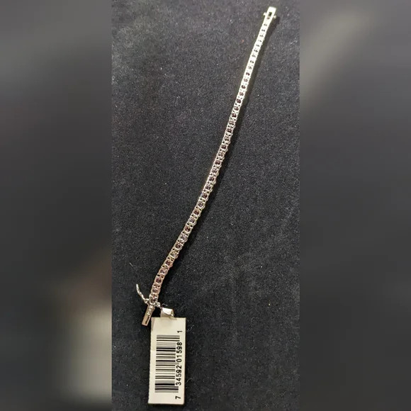 Dee Berkley Jewelry (DBJ) Sterling Silver & Pink Gem Tennis Bracelet, NWT - Picture 4 of 8